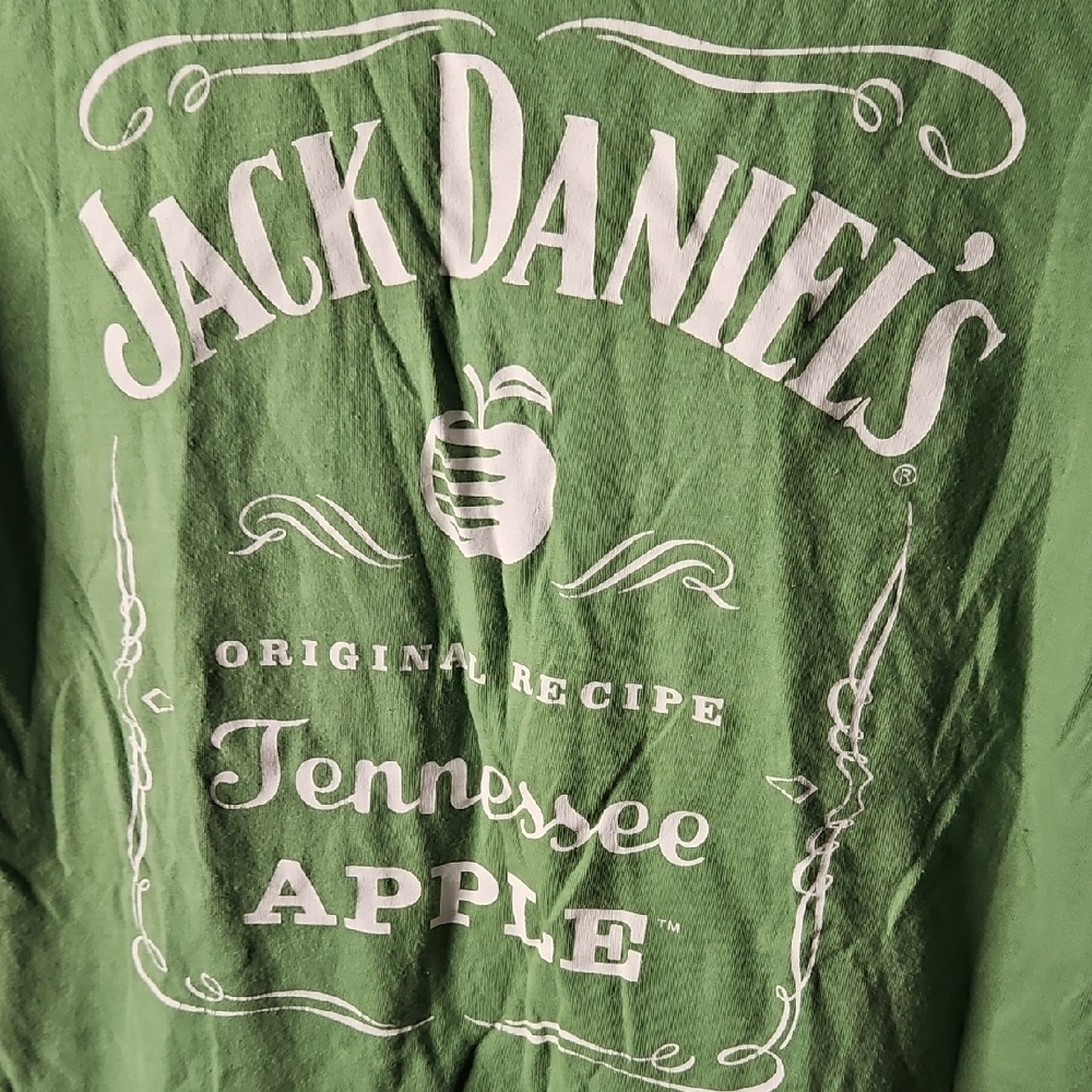 Bella Canvas Women’s And Men’s Jack Daniels Tennessee Apple Green Graphic Tee S - Picture 3 of 8